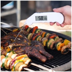 ETI Gourmet Folding Probe Thermometer White -40 to 150°C