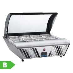 Polar G-Series Energy Efficent Countertop Prep Fridge 4x GN 1/3
