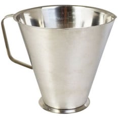 Graduated Measuring Jug Stainless Steel 2 Litre