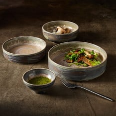 Steelite Aurora Revolution Granite Rnd Stack Tray 16.5cm/6.5" (Pack of 12)