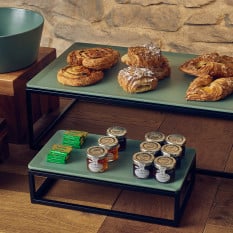 GenWare Melamine Green Tableau Platter GN 1/2
