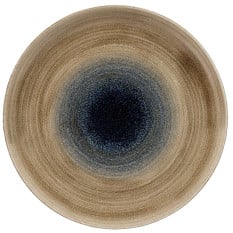 Stonecast Aqueous Blue Coupe Plate 28.8cm