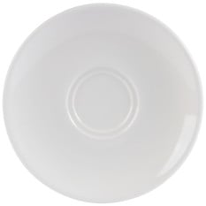 Elevate White Double Well Saucer 16cm/6.5" (Pack of 6)
