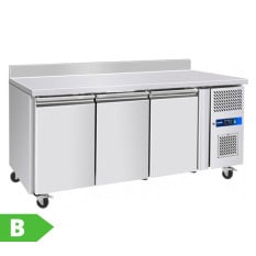 Prodis GRN-W3R Professional Three Door Stainless Steel Counter Fridge