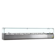 Tefcold Refrigerated Topping Unit 9x GN 1/3