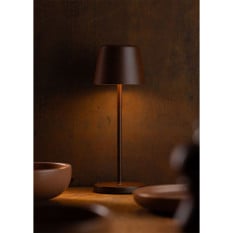 Bermuda LED Cordless Table Lamp Corten 32cm