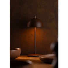 Antigua LED Cordless Table Lamp Corten 30cm