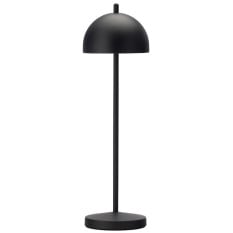 Antigua Nano LED Cordless Table Lamp Black 21cm