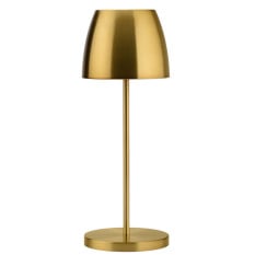 Montserrat LED Cordless Table Lamp 30cm - Brushed Gold