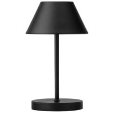 Bonaire LED Cordless Table Lamp Black 19cm