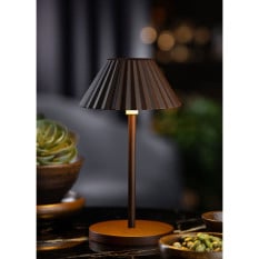 Aruba LED Cordless Table Lamp Cocoa 23cm