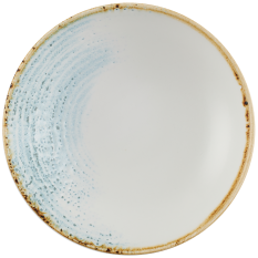 Churchill Homespun Accents Aquamarine Coupe Bowl 18.2cm/7.25" 426ml/15oz (Pack of 12)