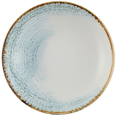 Churchill Homespun Accents Aquamarine Evolve Coupe Bowl 24.8cm/9.75" 1.14L/40oz (Pack of 12)