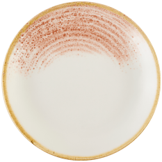 Churchill Homespun Accents Coral Coupe Plate 16.5cm/6.5" (Pack of 12)
