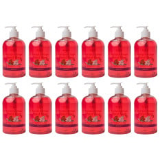 Anti Bacterial Scented Hand Soap - Rose Spirit & Ginger 500ml (Pack of 12)