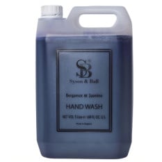 Syson & Ball Luxury Hand Wash Bergamot & Jasmine 5 Litre