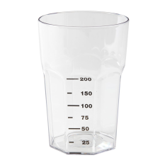 Graduated Tumbler 340ml Clear (Pack of 10)