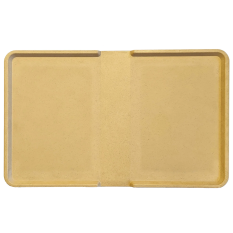 Polyester Hospital Tray S 53 x 32.5cm Toffee