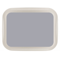 Polyester Scandia Anti Slip Tray 43 x 33cm Dark Grey 