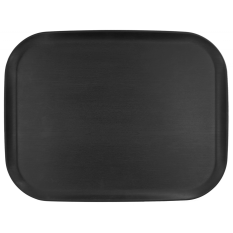 Polyester Roccandia Grain Tray 43 x 33cm Black