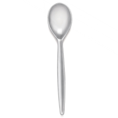 Copolyester Reusable Dessert Spoon (Pack of 10)