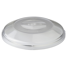 Polycarbonate Hi Heat Low Cloche 23cm Clear 