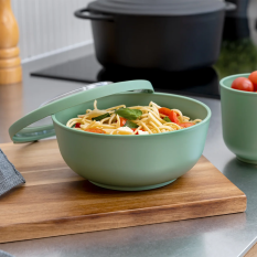 Bowl with Airtight Lid 1 Litre (Pack of 5)