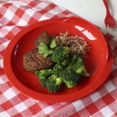 Copolyester Assisted Living Plate 24cm