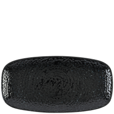 Churchill Homespun Chroma Carbon Chefs Oblong Plate 29.8 x 15.3cm/11.75 x 6" (Pack of 12)