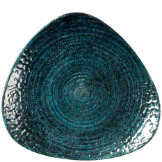 Churchill Homespun Chroma Blue Lotus Plate 22.9cm/9" (Pack of 12)