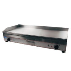 Hurricane Commercial Electric Griddle Chrome 100cm/40" 6kW (2x 13A Plug)
