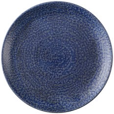 Churchill Homespun Chroma Twilight Evolve Coupe Plate 28.6cm/11.25" (Pack of 12)