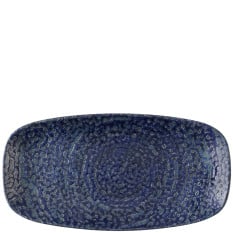 Churchill Homespun Chroma Twilight Chefs Oblong Plate 15.3 x 29.8cm/6 x 11.7" (Pack of 12)