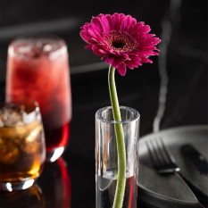 Lucent Polycarbonate Bud Vase 185ml/6.5oz (Pack of 6)