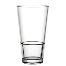 Venture Reusable Polycarbonate Stacking Highball Glasses 520ml/18.25oz (Pack of 12)