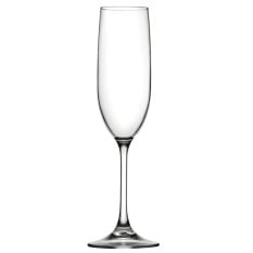 Lucent Reusable Polycarbonate Sommelier Flutes 230ml/8oz (Pack of 12)