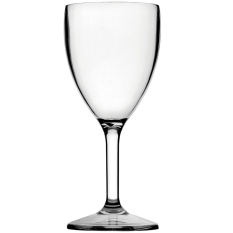 Diamond Polycarbonate Wine Glasses 270ml/9oz (Pack of 12)