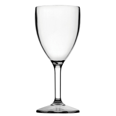 Diamond Reusable Polycarbonate Wine Glasses 340ml/12oz (Pack of 12)