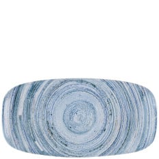 Churchill Inked Elements Coast Chefs Oblong Plate 29.8 x 15.3cm/11.69 x 6" (Pack of 12)