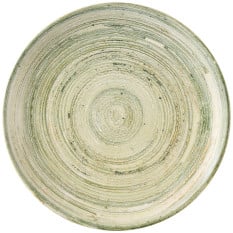 Churchill Elements Fern Evolve Coupe Plate 26cm/10.25" (Pack of 12)