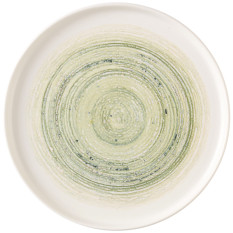 Churchill Elements Fern Walled Plate 26cm/10.2" (Pack of 6)