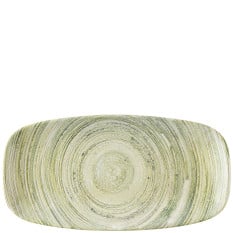 Churchill Elements Fern Chefs Oblong Plate 15.3 x 29.8cm/6 x 11.7" (Pack of 12)