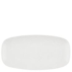 Churchill Inked Elements Ice Oblong Platter 29.8 x 15.3cm (Pack of 12)