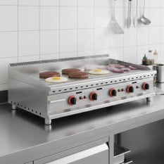 Hurricane Commercial Gas Griddle 120cm (Natural or LPG)