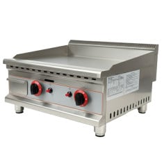 Hurricane Commercial Gas Griddle Steel 60cm/28" 6kW