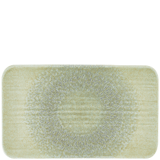 Dudson Harvest Grain Green Rectangular Plate 27 x 16cm/10.75 x 6.25" (Pack of 12)