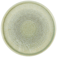Dudson Harvest Grain Green Walled Plate 26cm/10.25" (Pack of 6)