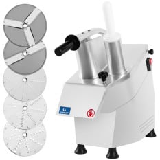 Hurricane Commercial Vegetable Preparation Machine With 5 Discs