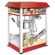 Hurricane Commercial Popcorn Maker Popcorn Machine 56cm 1.3kw Red