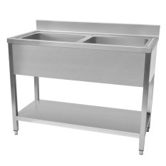Hurricane Stainless Steel Sink 1000 x 700mm Double Bowl